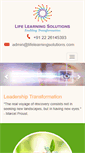 Mobile Screenshot of lifelearningsolutions.com